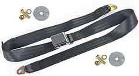 70080k Jegs 2-point Non-retractable Seat Belt And Hardware Kit