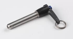 Jegs 889944088042 Push Button Quick Release Pin With 1/2 Inch Diameter Shaft Size