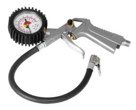 M521 Jegs 10 To 170 Psi Gauge With Rubber Ring Push Button Air Release Valve 14