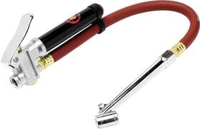 M585db Jegs Dual Foot Air Chuck For Hard To Reach Areas 10 - 120 Psi Gauge Calib