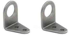 300-1358914429 Jj Motorsports Removable Brake Line Tab 5/8 Hole 90 Degree Brakeline Mounts Pair