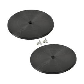 Joes Racing Products 17031 Nose Duct Cap 3in Plastic Black Pair
