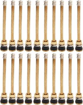 Joroburo18y6i2m3ok49643 Joroburo 20 Pcs 5in Clamp In Truck Valve Stems Tubeless Tool Tr574