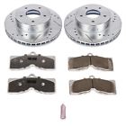 K2598-26 Power Stop Street Warrior Brake Pad Rotor Kit 792088849168