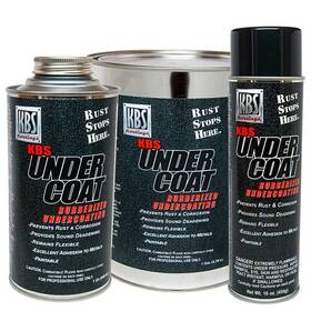 Kb77400 Kbs Coatings Undercoat Solvent-based Paintable Rubberized Undercoating Quart