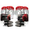 1-click Kc5747 Power Stop Evolution Sport Performance Brake Kit