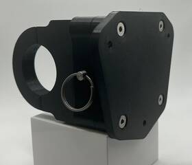 Krdf-krrb45-1250 Kings Ransom Design & Fab Llc K&r Delay Box Bracket- 45 Degree Fixed 1.25 Inch Diameter Roll Bar Mount