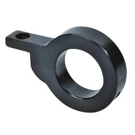 755123b-1.5 Latest Rage Billet Whip Mount Black For 1-1/2 Inch Tube Dunebuggy And Vw