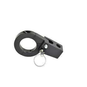 Latest Rage 755125bk-1.5 Billet Flip Down Flag Mount For 1-1/2 Inch Tube Black Dunebuggy &