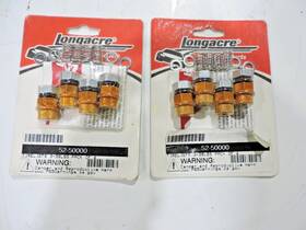52-50000 Longacre 8 New Bleeder Valves For Tires 3-38 Lbs. Nascar Late Model Dirt Scca