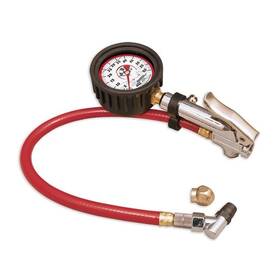 52008 Longacre Liquid Filled 2 Inch Gid Quick Fill Tire Gauge 0-60 Psi