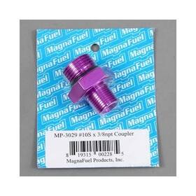 Mp-3029 Magnafuel Fitting Union Uce Straight M -10an O-ring To 3/8innpt Purple