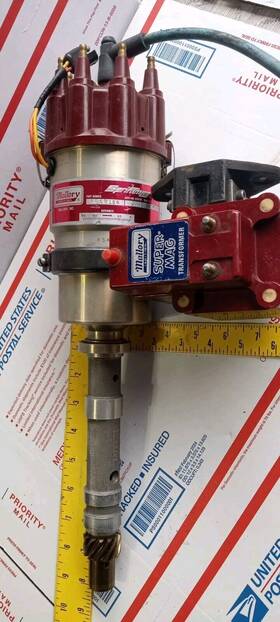 3959114 Mallory Sprint Mag Sbc-bbc Magneto Hot Rod Racer With Super Coil Not Tested