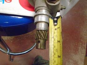 4045208 Mallory Sprint Mag With Mechanical Tach Drive Model 4 Cyc