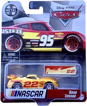 Ft21 Mattel 887961988369 Factory Sealed Disney Pixar Cars Nascar Racing Gogo Logano Fiber Fuel 22 Htf