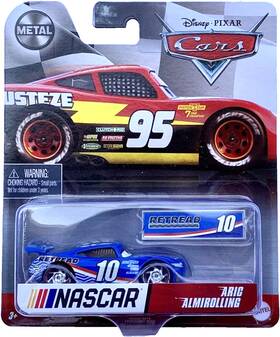 Mattel 887961988390 Factory Sealed Disney Pixar Cars Nascar Racing Aric Almirolling Retread 2021 Htf