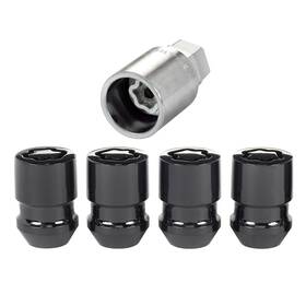 24025 Mcgard Locking Lug Nuts-chrome/black