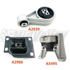 Bap398224 Mid Valley Advanced Products 3pcs Engine Motor And Trans Mount For 2005-2007 Ford Focus 2.0l Auto