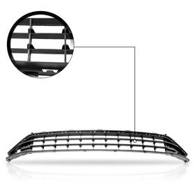 Bap941684 Mid Valley Front Bumper Lower Air Intake Grille Black Fits 2019-2020 Vw Jetta Mk7