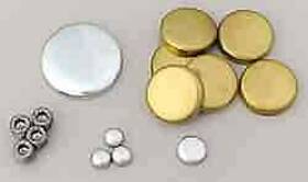 34035 Milodon Brass Freeze Plug Kit
