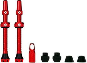 20424 Muc-off Tubeless Valves V2 44mm Red 4x 7075 Aircraft-grade
