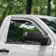 My15-17 865089000224 Beast Carbon Real Fiber Window Guards F250 350 450 2dr Wind Visor Deflector 865089000286