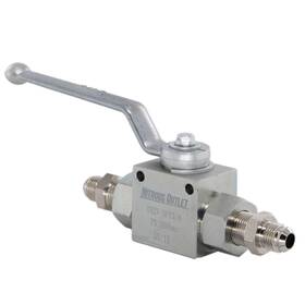 Nitrous Outlet 841400121953 Stainless Steel Inline Shut Off Ball Valve 7 250 Psi / 6an Fit