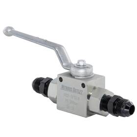 Nitrous Outlet 841400121960 Stainless Steel Inline Shut Off Ball Valve 7 250 Psi / 8an Fit