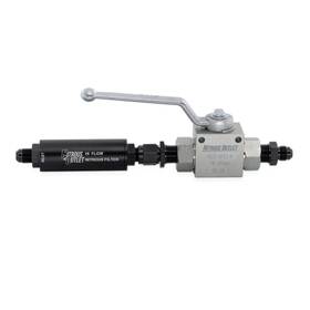 Nitrous Outlet 841400157839 Stainless Steel Inline Shut Off Ball Valve With Filter 7 250 P