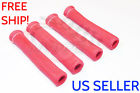 Nyppd 4x Red 1 Hose Heat Shield Spark Plug Wire Boot Protector Sleeve Insulator 650833026359