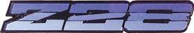 20615650 Oer 1986-87 Camaro Z28 Rocker Panel Emblem Dark Blue Metallic