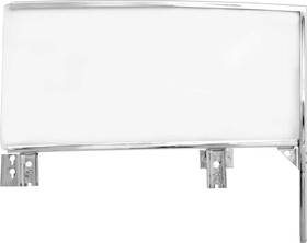 A1624 Oer Authorized 1959-60 Full Size Chevrolet Convertible Door Glass Assembly With Clear Rh