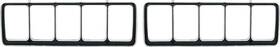 Mb2165 Oer Authorized 1971 Plymouth Gtx Road Runner Tail Lamp Bezels Pair