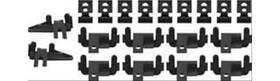 K142 Oer 63-64 Impala Windshield Molding Clip Kit