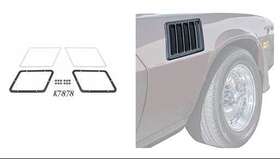 K7878 Oer 1978-79 Z28 Fender Louver Mounting Hardware Set Air Extractor