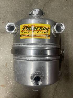 08-0010 Peterson Fluid Systems 3 Gallon Oil Tank