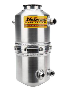 08-0783 Peterson Fluid Systems 1.5 Gal 2 Piece Drag Oil Tank