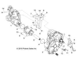 3234880 Polaris Flange Head Screw Genuine Oem Part Qty 1