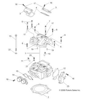 7518738 Polaris Hex Flange Head Screw 6 Mm X 16 Genuine Oem Part Qty 1