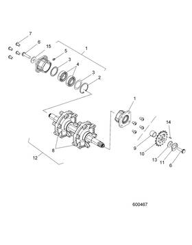 7662332 Polaris Way Key 1/4 In X .580 Genuine Oem Part Qty 1