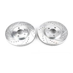 Ar8352xpr Power Stop Drilled And Slotted Front Rotor Set For Pt Cruiser Neon