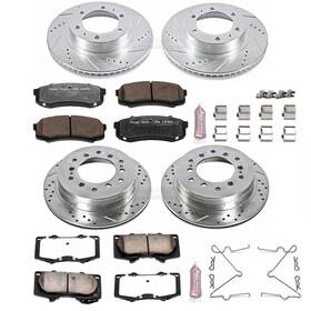 Power Stop K138-36 For 03-09 Toyota 4runner Front And Rear Z36 Truck Tow Brake Kit