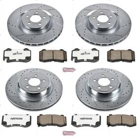Power Stop K4023-26 For 05-10 Chrysler 300 Front And Rear Z26 Street Warrior Brake Kit