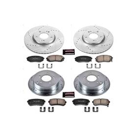 K6511 Power Stop Fits Kia Sportage Front/rear 2012-2015