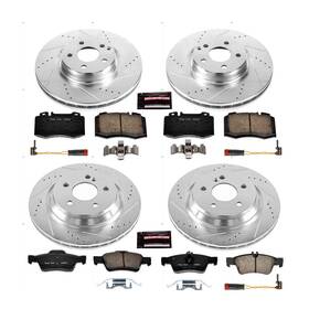 K6751 Power Stop F&r 2003 Mercedes-benz Sl500