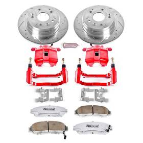 Kc2292-26 Power Stop Front Z26 Street Warrior Brake For Accord / Tl Cl Tsx