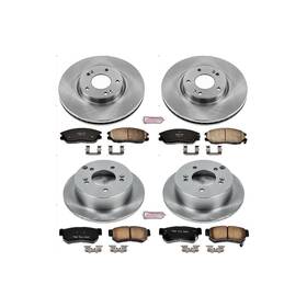 Koe4450 Power Stop Front/rear 2003-2005 For Hyundai Xg350/