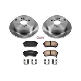 Koe4653 Power Stop For Hyundai Accent Rear 2006-2007 / Fits Kia Rio