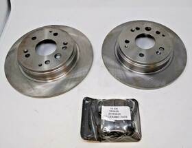 Koe5399 Power Stop Rear Brake Kit - Oe Rotors And Ceramic Pads