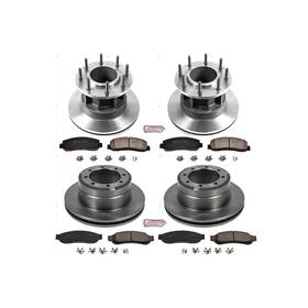 Koe5517 Power Stop Front/rear 2010-2011 Ford F-350 Super Duty Pickup 2wd/